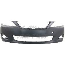 Lexus Is350 Sedan 2009-2010 Bumper Front Primed Without Sensor - Photo 2