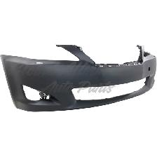 Lexus Is350 Sedan 2009-2010 Bumper Front Primed Without Sensor - Photo 3