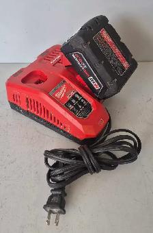 Milwaukee 5ah Battery & Rapid Charger (33269606)