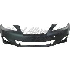 Lexus Is350 Sedan 2011-2013 Bumper Front Primed Without Sensor - Photo 2