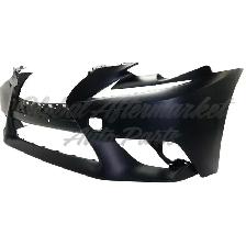 Lexus Is350 Sedan 2014-2016 Bumper Front Primed Black Without F - Photo 3