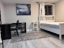 Cozy private room: Shared Basement/Monthly :$1000