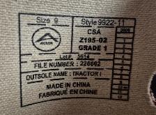 (N9744082) Acton Canada 9922-11 Falcon Steel-Toed Rubber Mini... - Photo 9