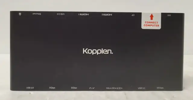 (N9744300) Kopplen DCK-STN20SGR 14-in-1 USB-C Docking Station