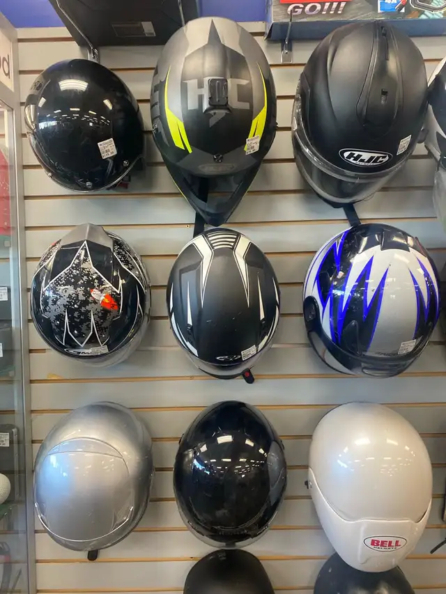 Helmets @ Cashopolis!!
