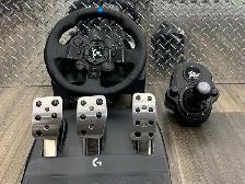 Logitech G923 Streering Wheel With Peddles & Shifter !