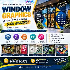 Professional Window Graphics | Storefront Window Decals & Vinyl
