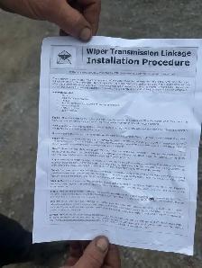 2014-2019 versa wiper linkage - Photo 6