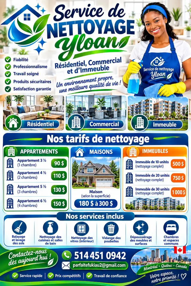 service de nettoyage