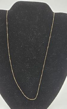 (B4608) Chain 10kt Yellow Gold 1.00 gram 18'