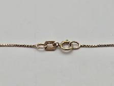 (B4608) Chain 10kt Yellow Gold 1.00 gram 18' - Photo 2