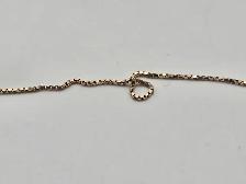 (B4608) Chain 10kt Yellow Gold 1.00 gram 18' - Photo 3