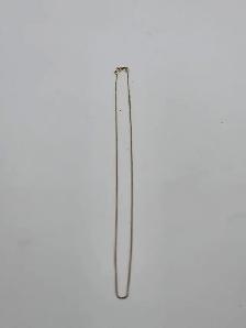 (B4608) Chain 10kt Yellow Gold 1.00 gram 18' - Photo 4