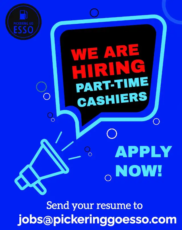 ESSO Gas Station Cashier - Pickering, ON