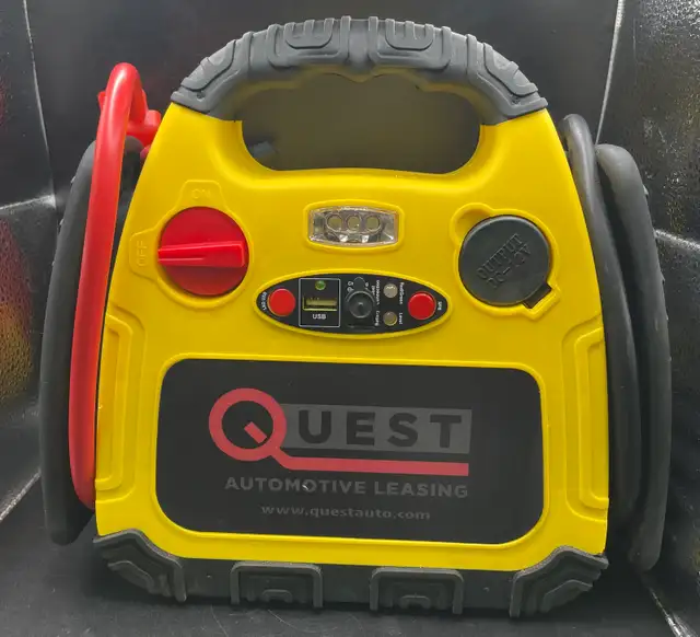 QUEST CAR JUMPSTARTER & INFLATOR