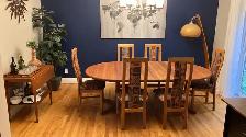 Mid century. TEAK TECK. Ensemble salle à manger. Chaises. Chairs - Photo 10