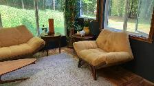 Mid century. Tables de chevet / accent tables d'appoint. Lamp te - Photo 2
