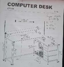 computer desk - Photo 4