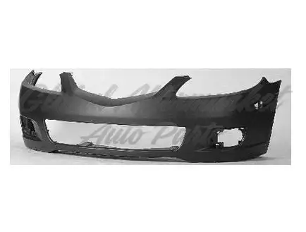 Mazda 6 2006-2008 Bumper Front Primed