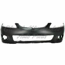 Mazda 6 2006-2008 Bumper Front Primed - Photo 2
