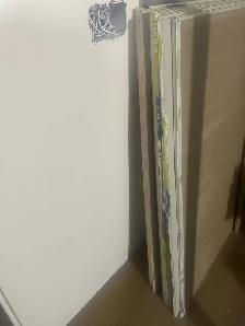 drywall, mud and screws