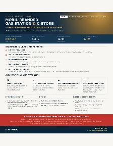 Mobil Gas Station & C-Store – Turnkey Business Lease, Eastern ON