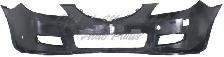 Mazda 3 2007-2009 Bumper Front Primed Standard Sdn - Photo 3