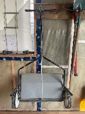 Walk behind seed spreader