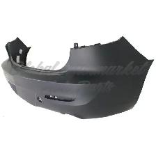 Mazda 3 2010-2013 Bumper Rear Primed 2.5l Sdn Dual Exhaust - Photo 3