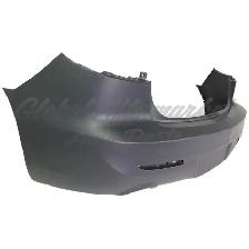 Mazda 3 2010-2013 Bumper Rear Primed 2.5l Sdn Dual Exhaust - Photo 4