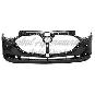 Mazda 3 2019-2025 Bumper Front Primed Without Sensor /