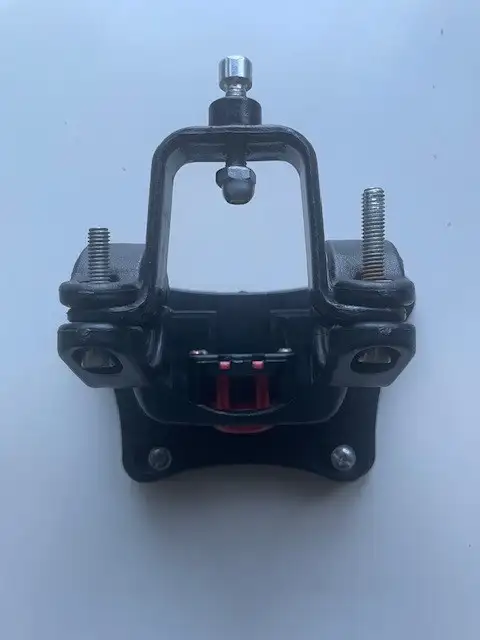 Bike basket handle bar mounting adapter