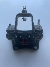 Bike basket handle bar mounting adapter