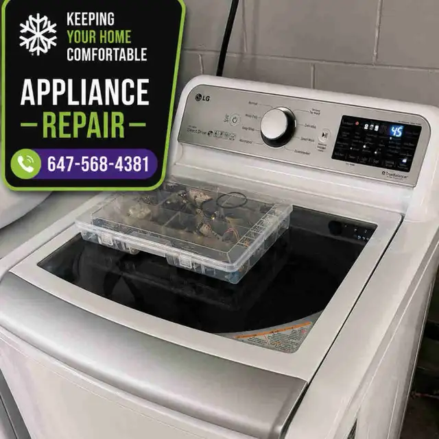 washer and dryer repair 7/24