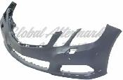 Mercedes E550 2010-2013 Bumper Front Primed W/Sensor W/H L - Photo 5