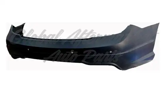 Mercedes C63 Amg 2012-2014 Bumper Rear Primed W/Sensor W/Sport