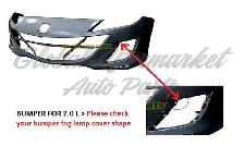 Mazda 3 2010-2011 Bumper Front 2.0l Primed W/Bumper Overlap