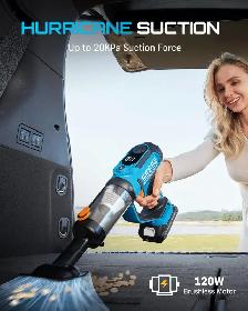 SEESII T7 MAX 3-in-1 Tire Inflator & Car Vacuum - Photo 5