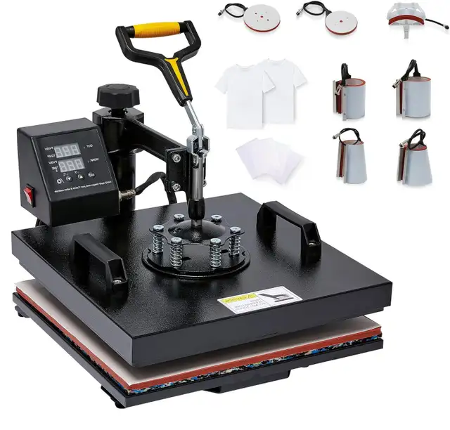 Creworks 8-in-1 Heat Press Machine - 15'x15'