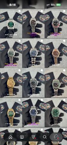 rolex watch mens watch  automatic watch  Cartier watch - Photo 5