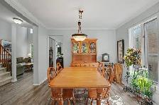 Matching China cabinet / Hutch and Dining table set