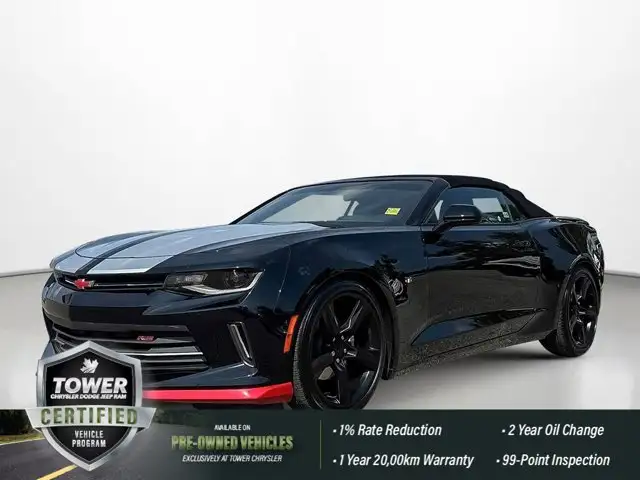 2017 Chevrolet Camaro 2LT | Convertible | Low KMs | RS Package