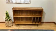 Mid century. TEAK TECK. Buffet, bibliothèque disques vinyles, si - Photo 4