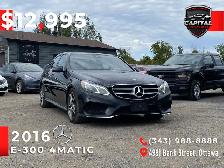 2016 Mercedes-Benz E-Class E 300