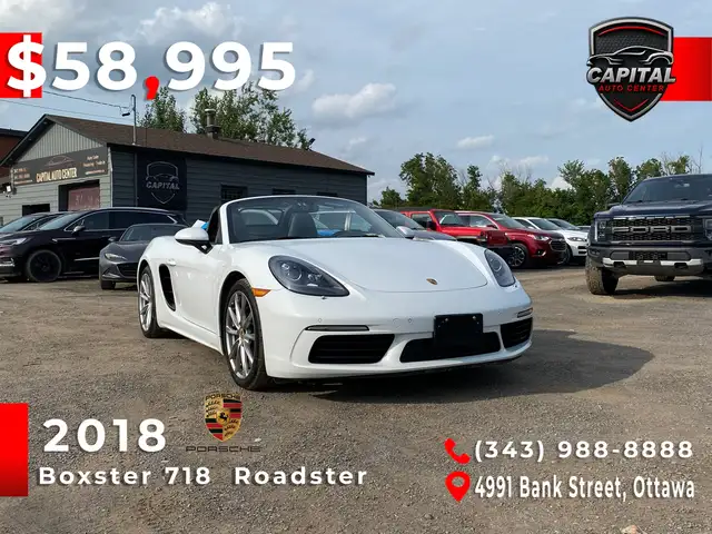 2018 Porsche Boxster 718 Roadster