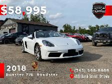 2018 Porsche Boxster 718 Roadster