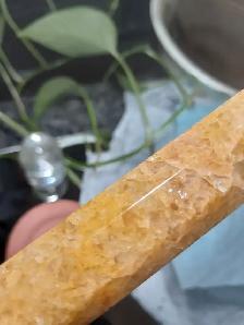 HONEYBEE OCTAGONAL POINT YELLOW AVENTURINE WAND - Photo 8
