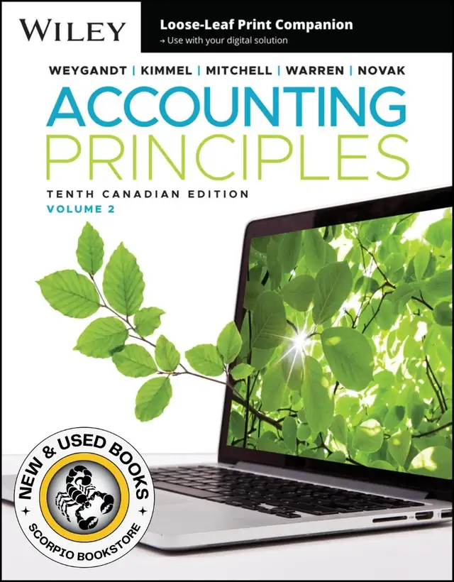 Accounting Principles 10th Canadian Edition 9781394277964
