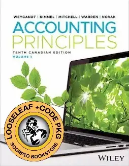 Accounting Principles Volume 1 10th Canadian 9781394277841