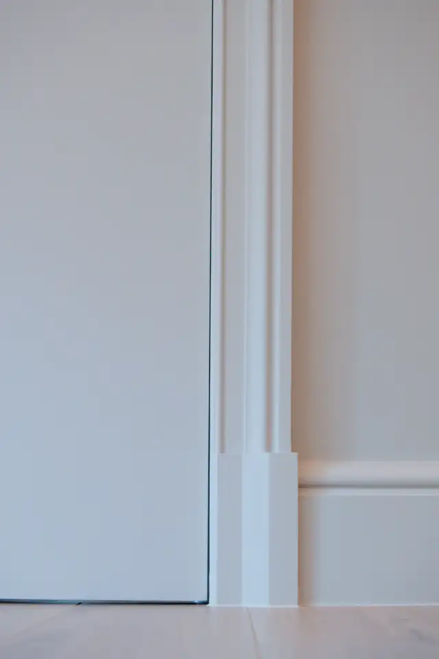 Baseboard, casing, doors, Ikea kitchen